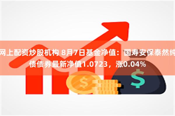 网上配资炒股机构 8月7日基金净值：国寿安保泰然纯债债券最新净值1.0723，涨0.04%