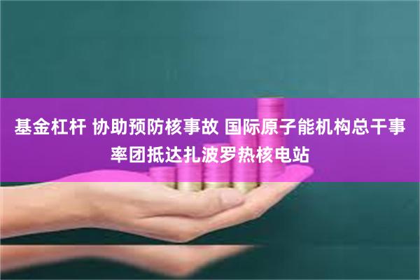 基金杠杆 协助预防核事故 国际原子能机构总干事率团抵达扎波罗热核电站