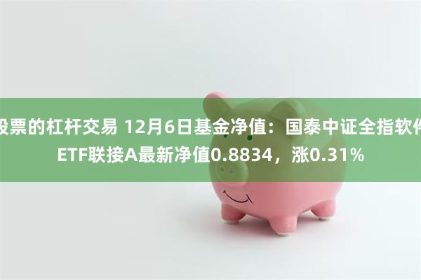 股票的杠杆交易 12月6日基金净值：国泰中证全指软件ETF联接A最新净值0.8834，涨0.31%